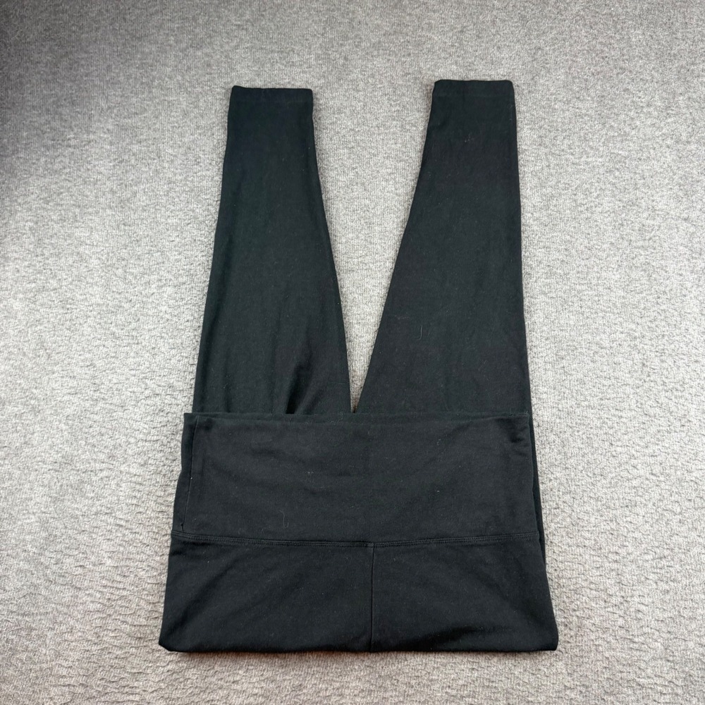 Victoria's Secret Leggings Women's Size Medium Black High Waisted Full Length
